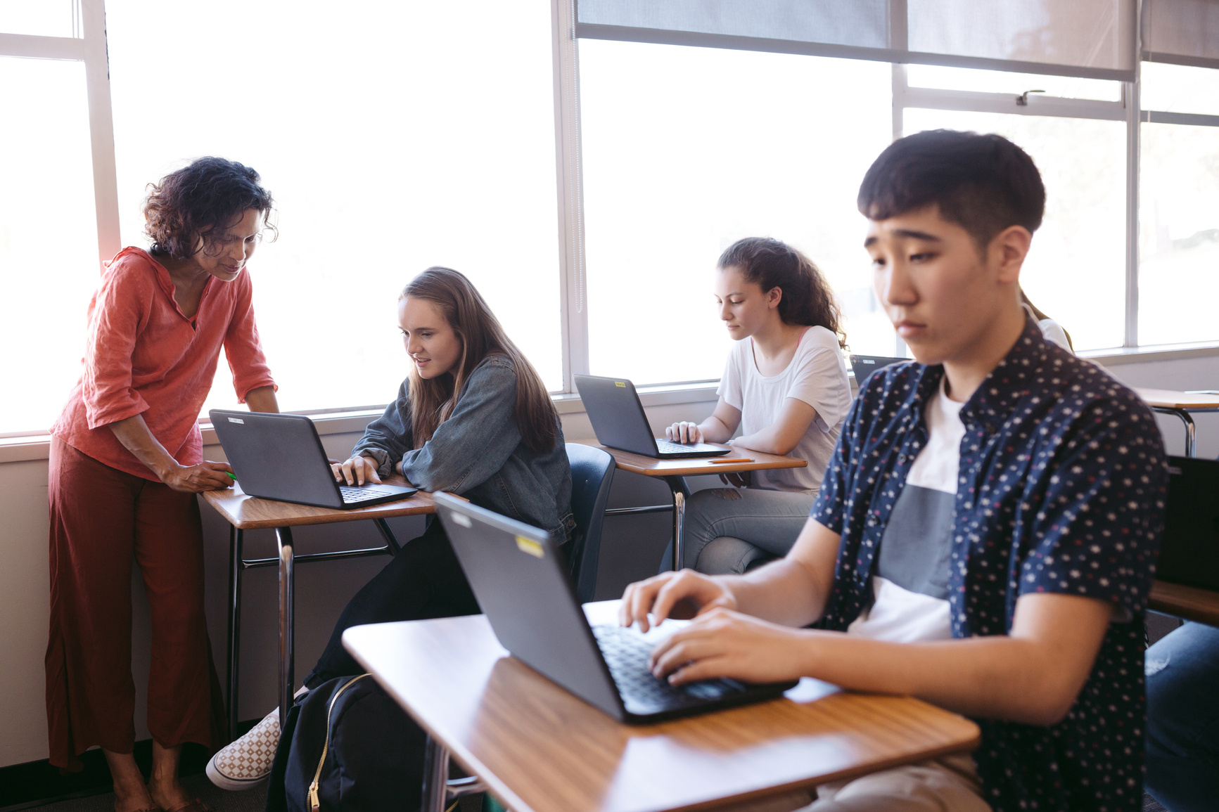 Students in Classroom